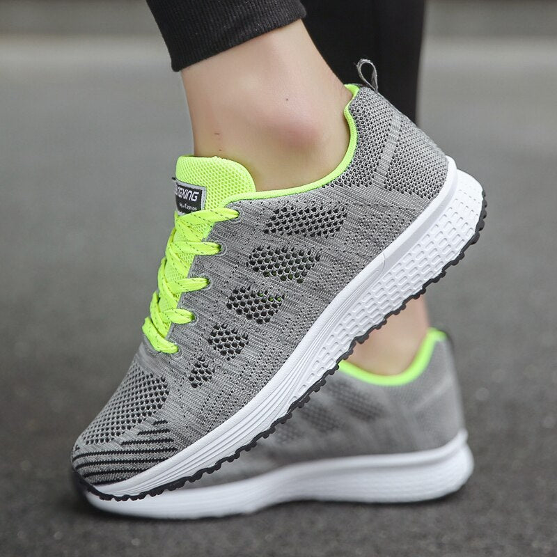 Blanca | Orthopädische Schnürschuhe mit atmungsaktivem Mesh und Schnürsenkeln  