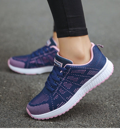 Blanca | Orthopädische Schnürschuhe mit atmungsaktivem Mesh und Schnürsenkeln  