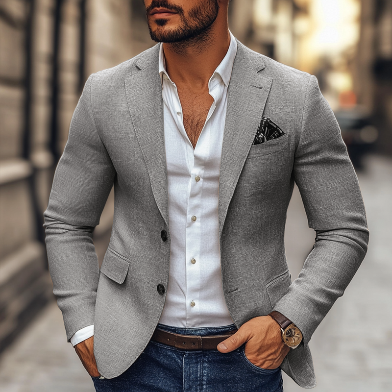Francisco | Blazer de hombre con corte clásico y estilo formal
