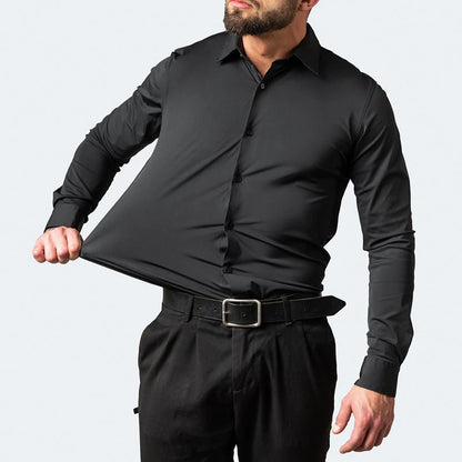 Zacarías | Chemise classique pour homme à manches longues et coupe ajustée | Slim