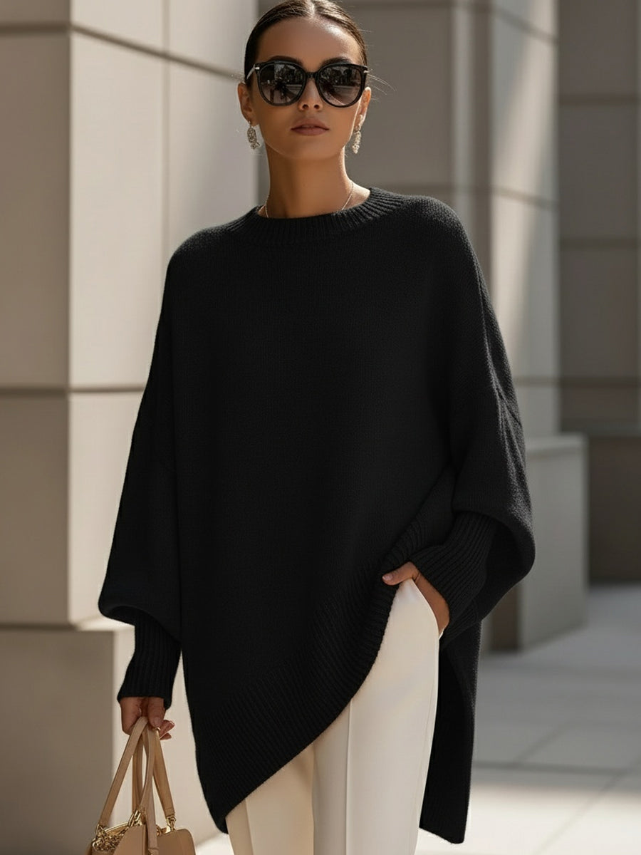 Palomares | Oversize Damenpullover mit weiten Ärmeln, weich und weit | Warm  