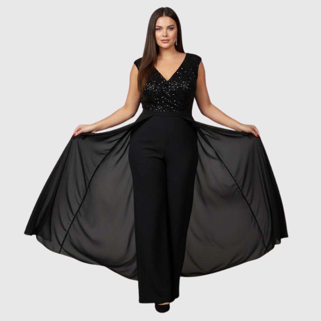 Quinni | Robe combinaison élégante sans manches