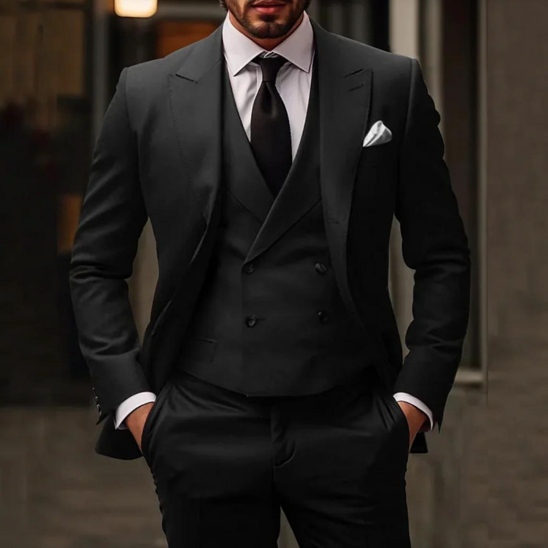 Alvarón | Traje de tres piezas para hombre | Formal