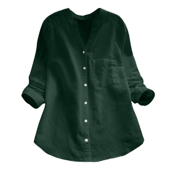 Velora | Women's button-down blouse with a relaxed casual design