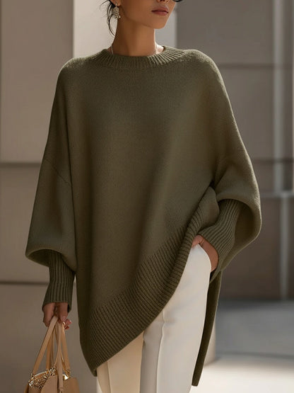 Palomares | Oversize Damenpullover mit weiten Ärmeln, weich und weit | Warm  