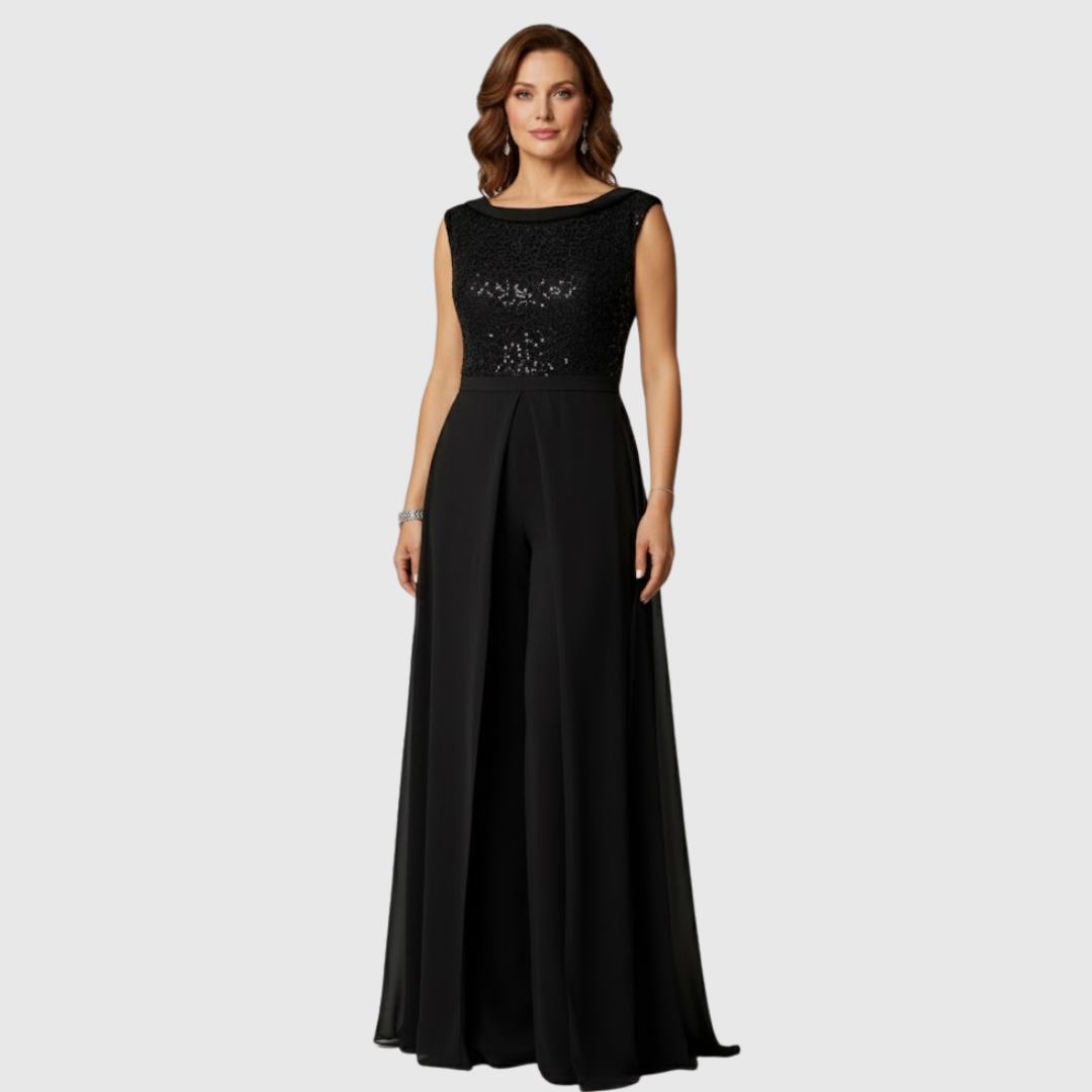 Quinni | Robe combinaison élégante sans manches