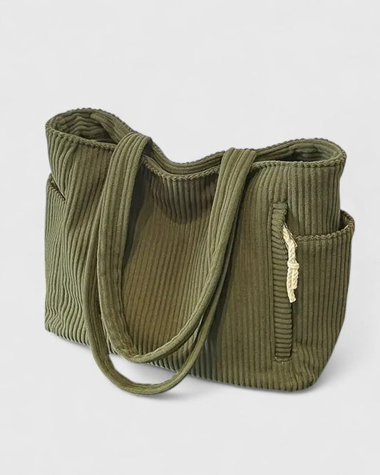 Janine | Bolso Tote de Hombro Acanalado