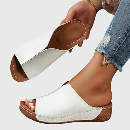 Estrella | Sandalias ortopédicas con estilo y cuña baja