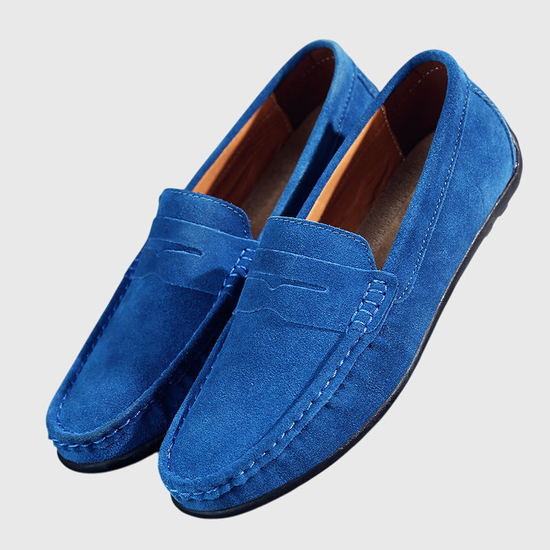 Roselia | mocasines ortopédicos con acabado tipo ante y diseño