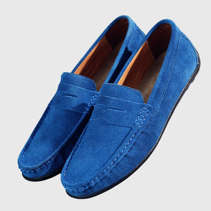 Roselia | mocasines ortopédicos con acabado tipo ante y diseño