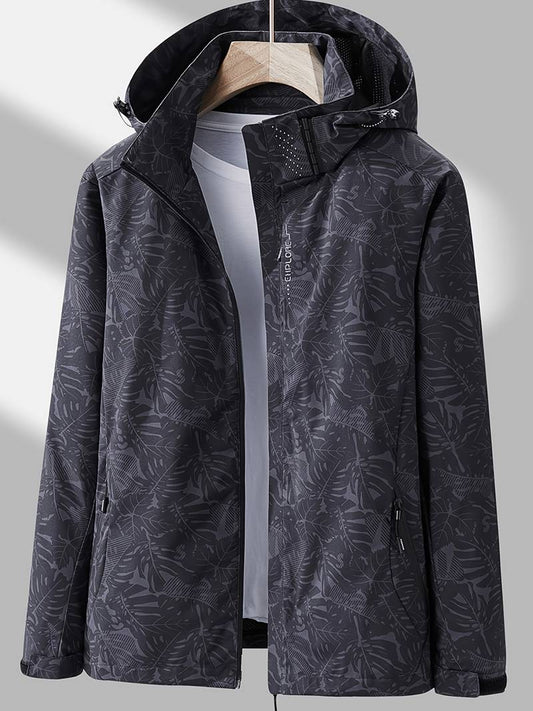 Andrea | Waterproof and windproof jacket with print