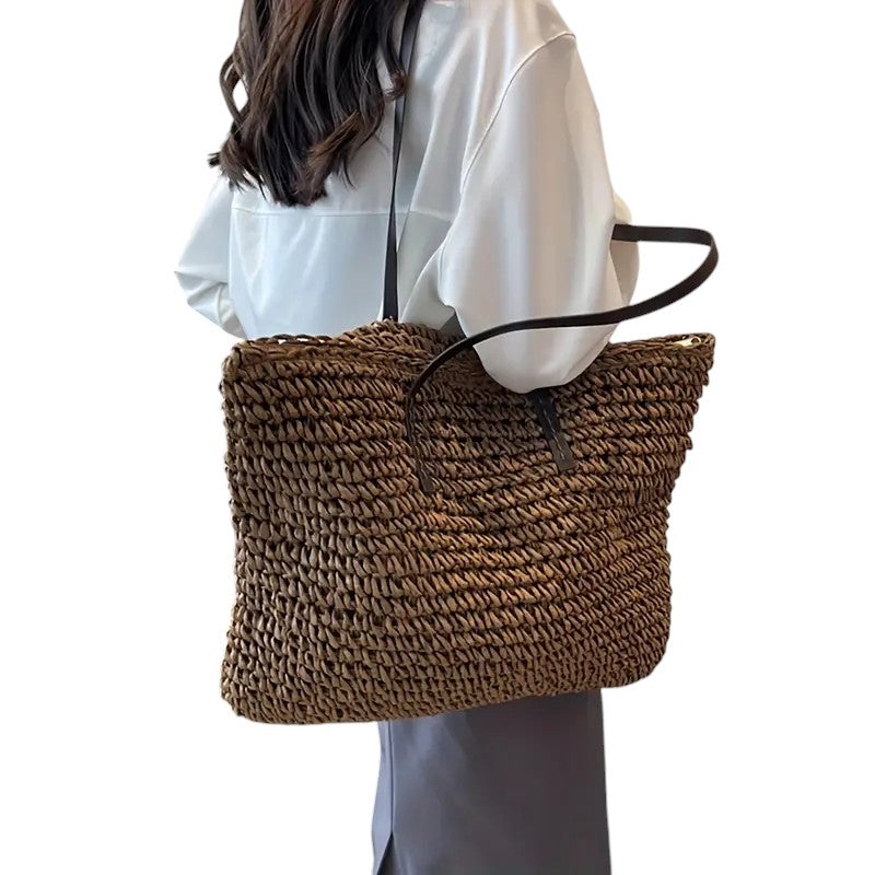 Seralune | Bolso Tote De Playa Espacioso Para Mujer | Relajado
