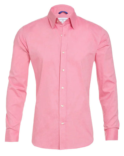 Mateo | Long-sleeve shirt with zip-up classic collar