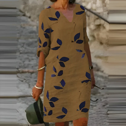 Palomina | Women's Summer Mini Dress with V-Neck and Boho Design | Cool