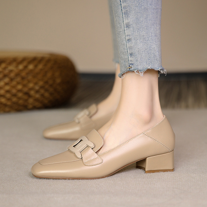 Clarisse | Women's low-heel loafer shoes with an elegant design