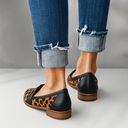 Dorela | Damen-Mokassins mit schlankem Design und spitzer Zehenpartie