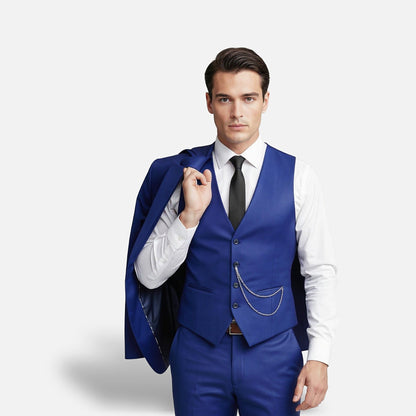 Crispín | Costume pour homme avec gilet et coupe cintrée