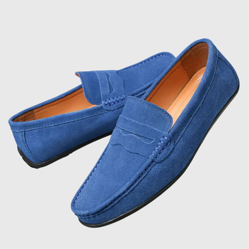 Roselia | mocasines ortopédicos con acabado tipo ante y diseño