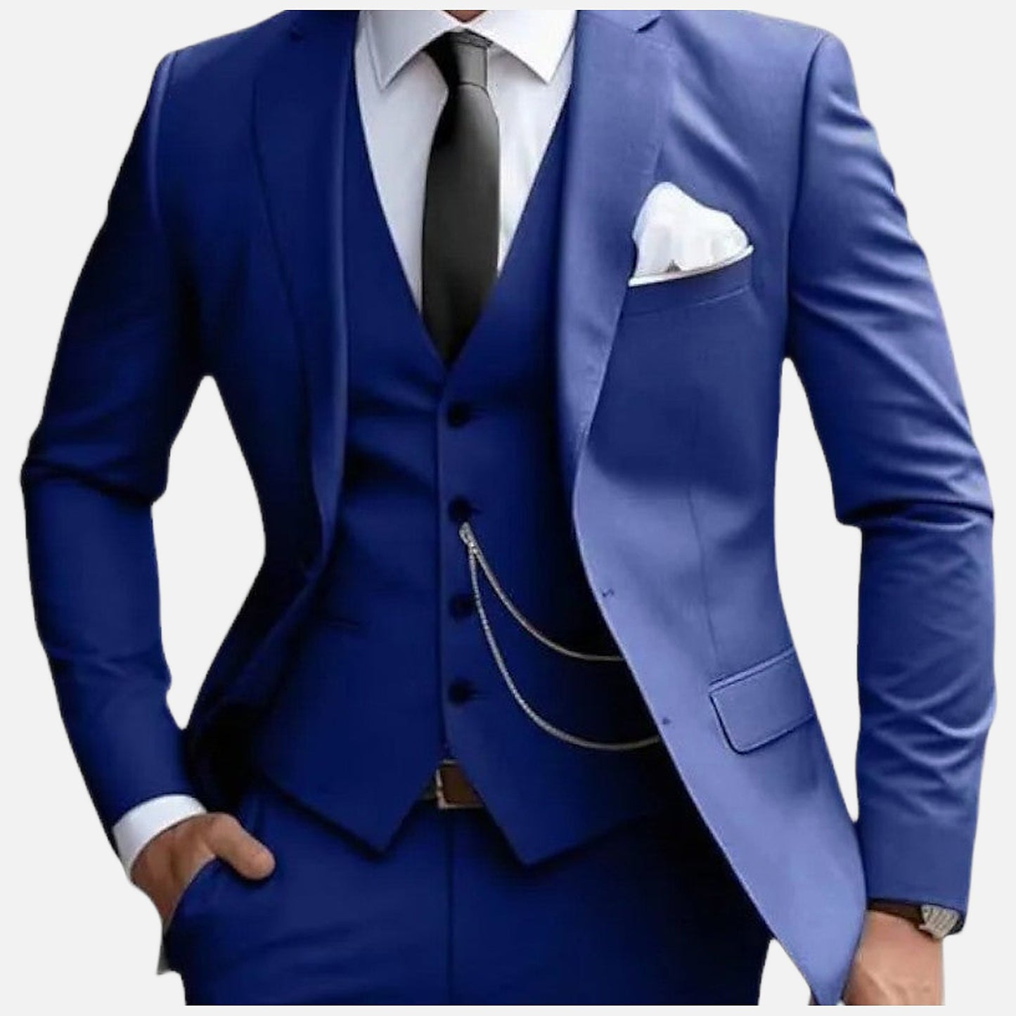 Crispín | Costume pour homme avec gilet et coupe cintrée
