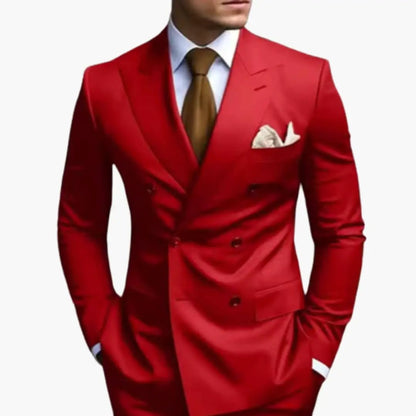 Miguel | Traje para hombre de dos piezas con blazer cruzado y pantalón