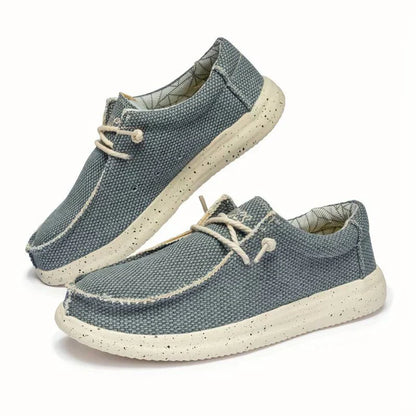 Raúl | Leichte Slipper ohne Schnürsenkel mit Strickgewebe