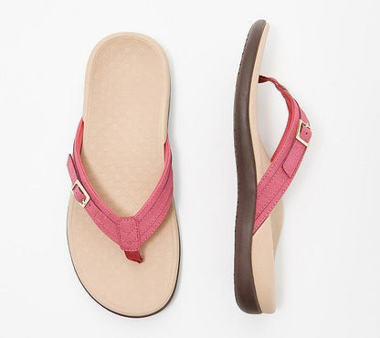 Julia | Chanclas ortopédicas con tira de hebilla ajustable