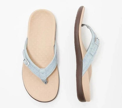Julia | Chanclas ortopédicas con tira de hebilla ajustable