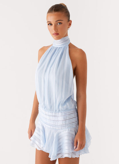 Severina | Elegantes Mini-Kleid für Damen mit Neckholder  