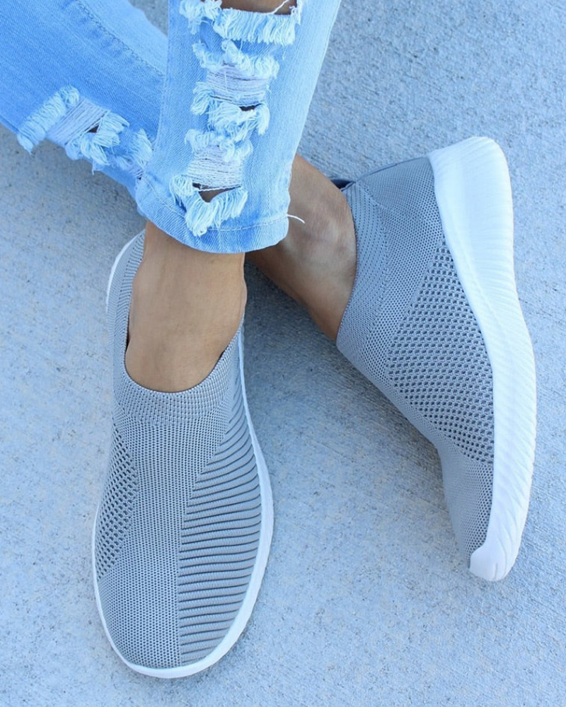 Leria | Zapatillas para mujer sin cordones con malla transpirable