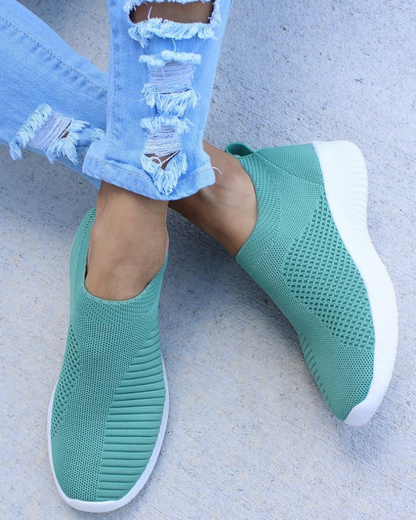 Leria | Zapatillas para mujer sin cordones con malla transpirable