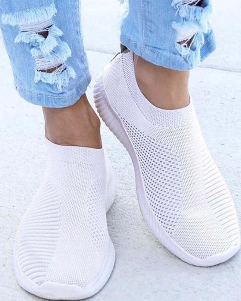 Leria | Zapatillas para mujer sin cordones con malla transpirable
