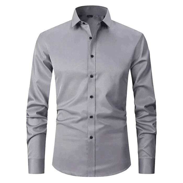 Zacarías | Chemise classique pour homme à manches longues et coupe ajustée | Slim