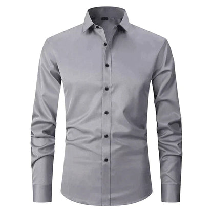 Zacarías | Chemise classique pour homme à manches longues et coupe ajustée | Slim