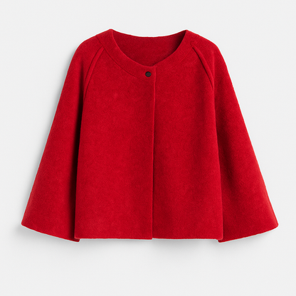 Naroa | Damenjacke mit geradem Schnitt und Rundhalsausschnitt | Modern  