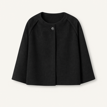 Naroa | Damenjacke mit geradem Schnitt und Rundhalsausschnitt | Modern  