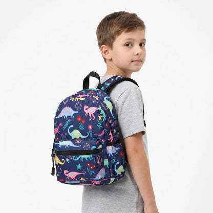 Lior | Kinderrucksack mit buntem Dinosauriermuster