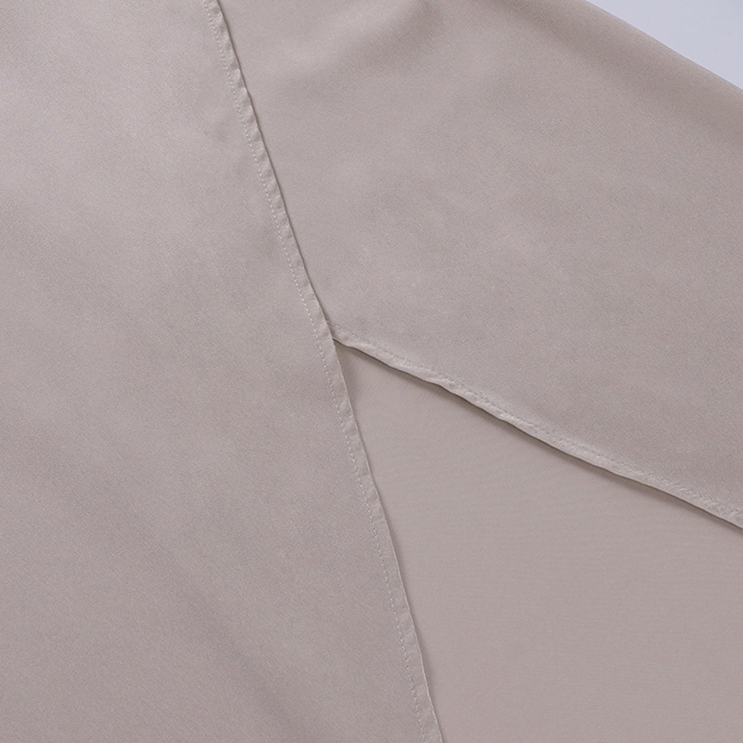 Isabel | Satin-Kleid im Ibiza-Stil mit seitlichem Schlitz