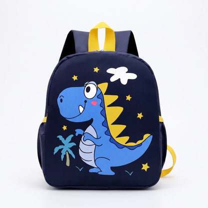 Suki | Kinderschulrucksack mit Dinosaurier und Reißverschluss
