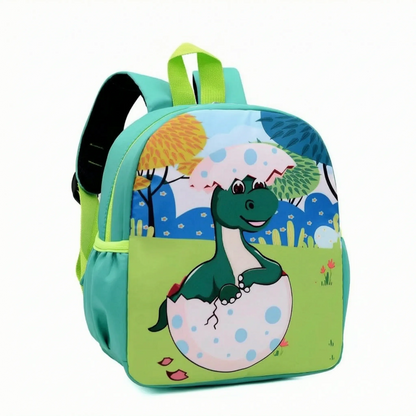 Suki | Kinderschulrucksack mit Dinosaurier und Reißverschluss