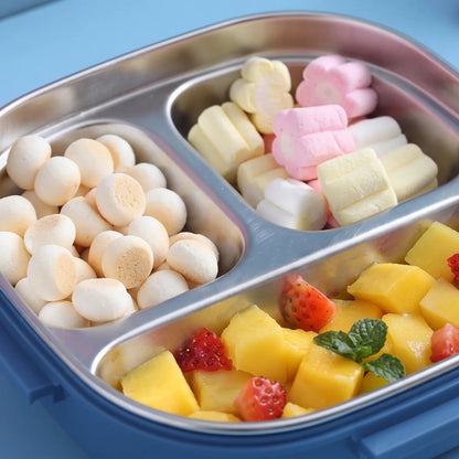 Luni | Dziecięcy pojemnik bento z podwójnymi przegrodami