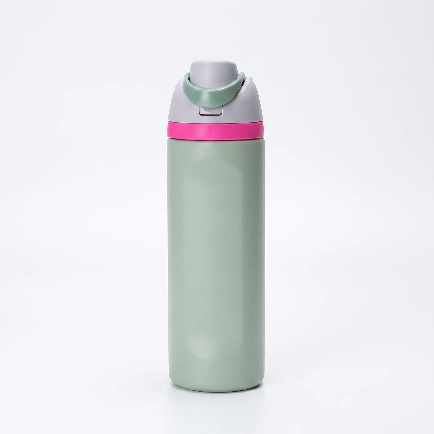 Delfina | Cylindrical thermal bottle with insulated flip lid