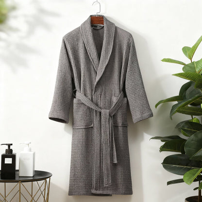 Alveris | Women's Waffle Knit Comfortable Spring Robe