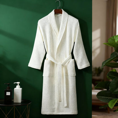 Alveris | Women's Waffle Knit Comfortable Spring Robe