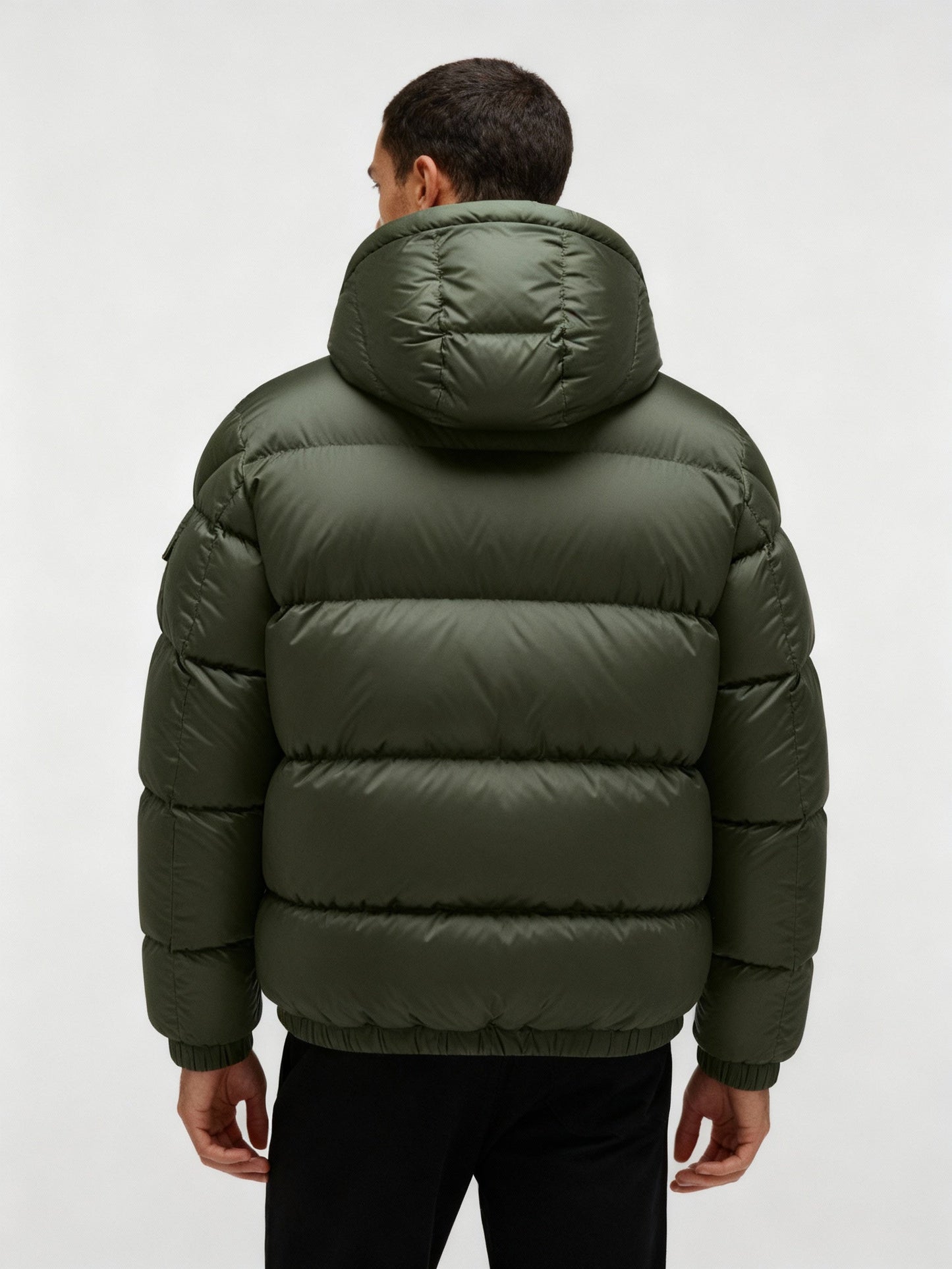 Leo | Chaqueta acolchada para hombre con plumón de pato cálido