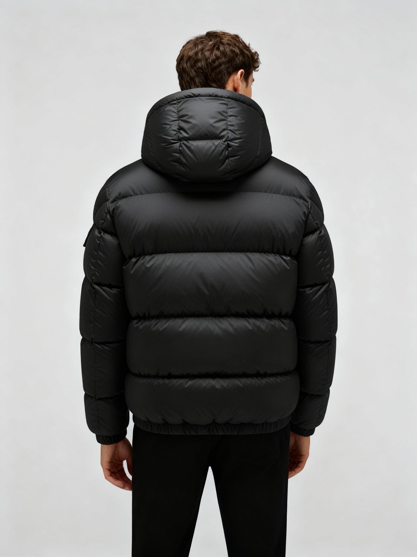 Leo | Chaqueta acolchada para hombre con plumón de pato cálido