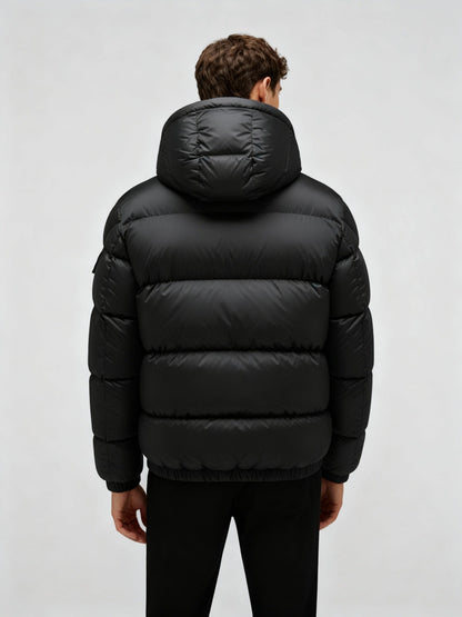 Leo | Chaqueta acolchada para hombre con plumón de pato cálido