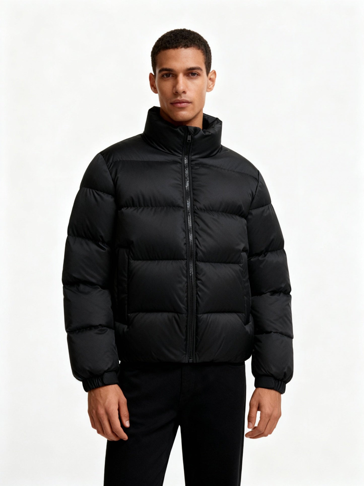 Leo | Chaqueta acolchada para hombre con plumón de pato cálido