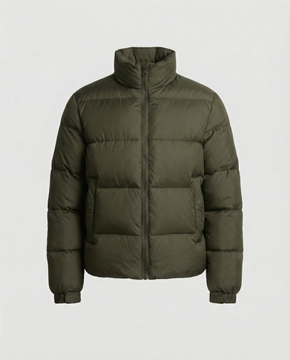 Leo | Chaqueta acolchada para hombre con plumón de pato cálido