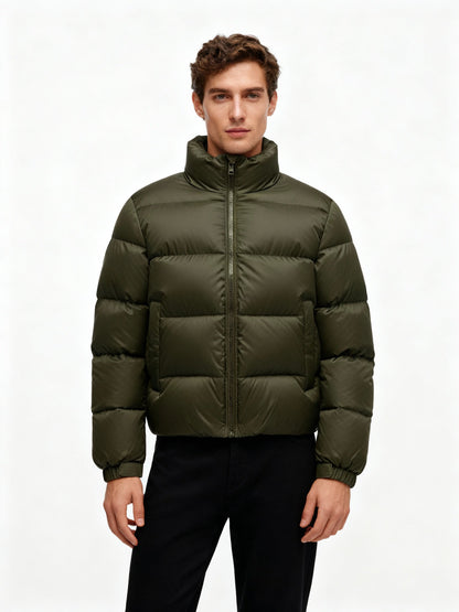 Leo | Chaqueta acolchada para hombre con plumón de pato cálido