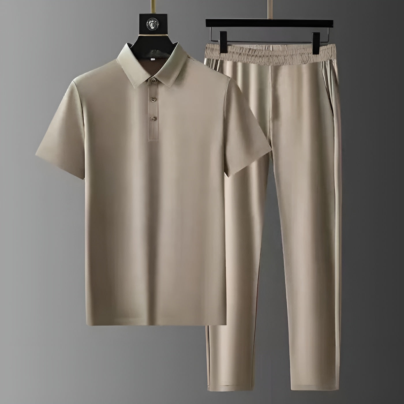 Benicio | Zweiteiliges Herrenoutfit mit Poloshirt und Hose, bequem | Lässig  